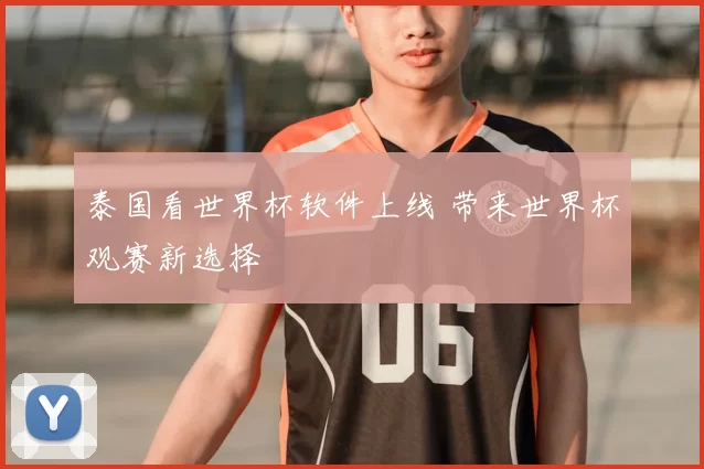 泰国看世界杯软件上线 带来世界杯观赛新选择